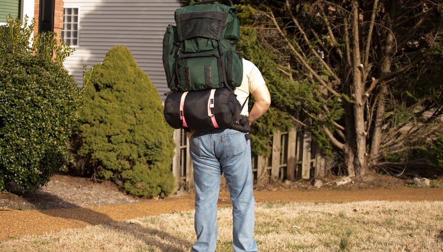 How to Attach a Sleeping Bag to a Backpack