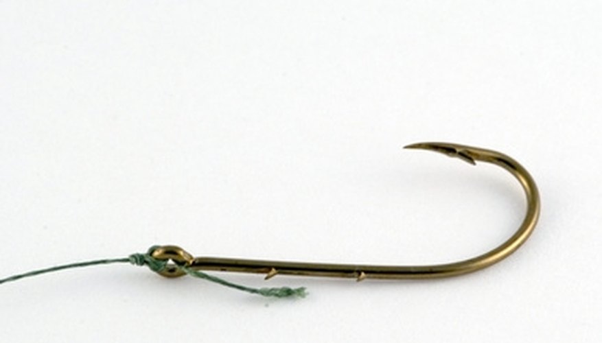 How to Rig the Bait to the Hook Using Frozen Anchovies