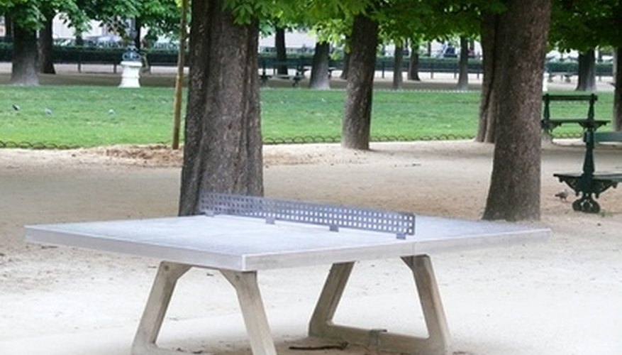 How to Repair a Ping-Pong Table Surface